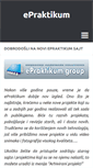 Mobile Screenshot of epraktikum.iz.rs